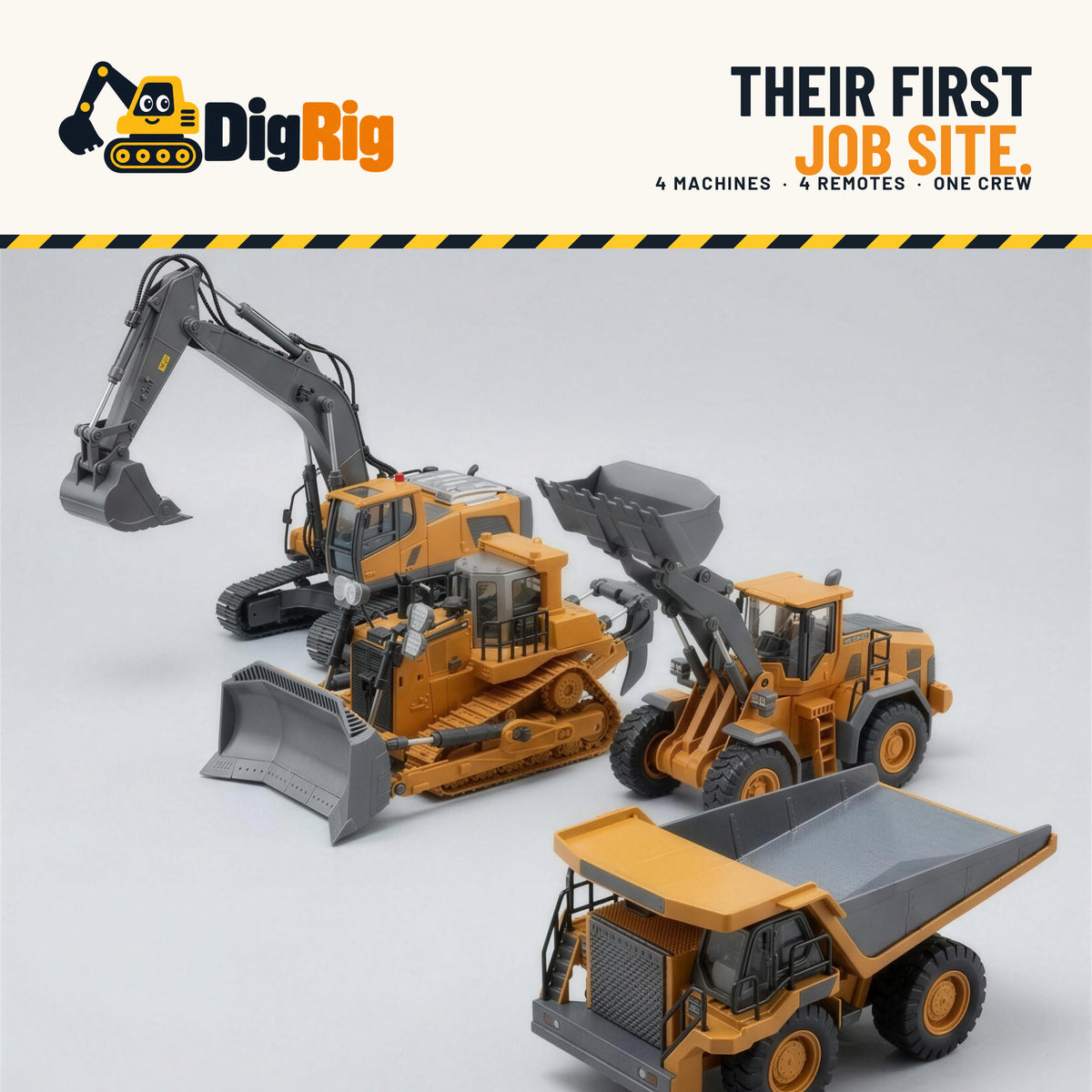 DigRig™ | RC Construction Fleet