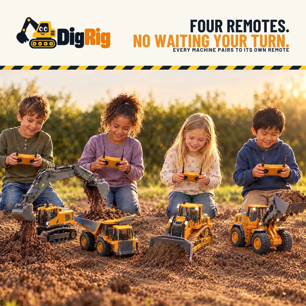 DigRig™ | RC Construction Fleet
