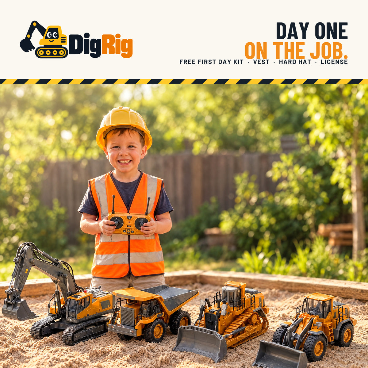 DigRig™ | RC Construction Fleet